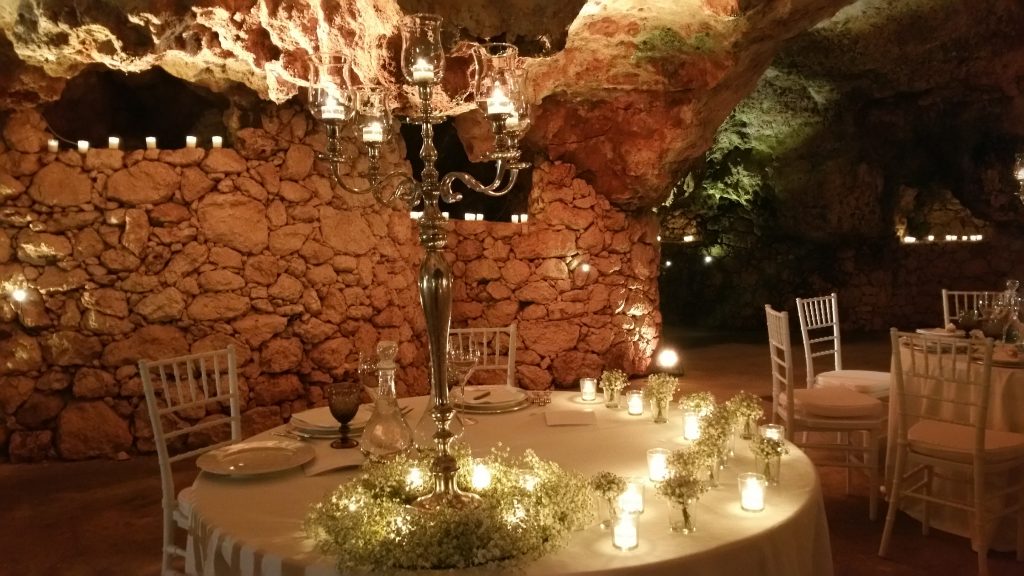 allestimento grotta infinito mare missione matrimonio